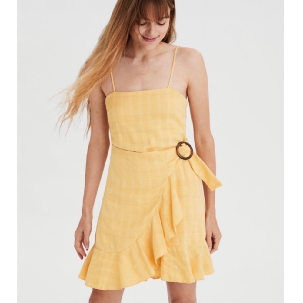 American Eagle Wrap Front Dress - WORN ONCE, LIKE NEW